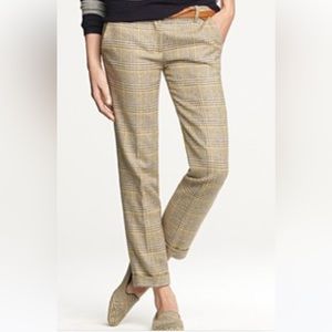 Wool Houndstooth Trousers